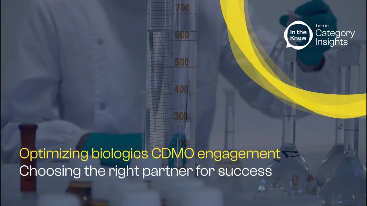 Optimizing biologics CDMO engagement: Choosing the right partner for success