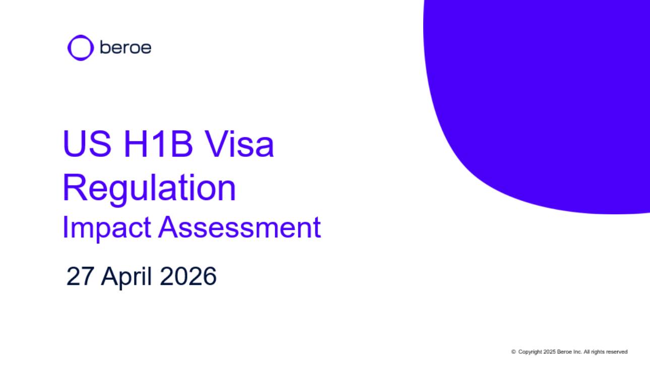 US H1B Visa Regulation​Impact Assessment​
